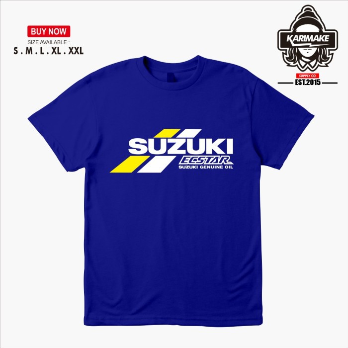 Terlaris Kaos Baju Motogp Suzuki ECSTAR Team Kaos Otomotif - Karimake Keren
