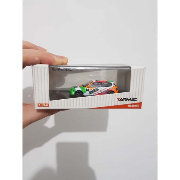 Diecast tarmac 1/64 honda civic eg6 estilo jaccs original
