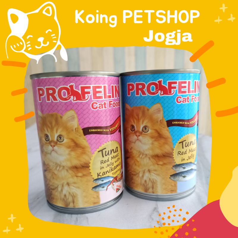 PROFELIN cmCAN KALENG MAKANAN KUCING WETFOOD 400GR