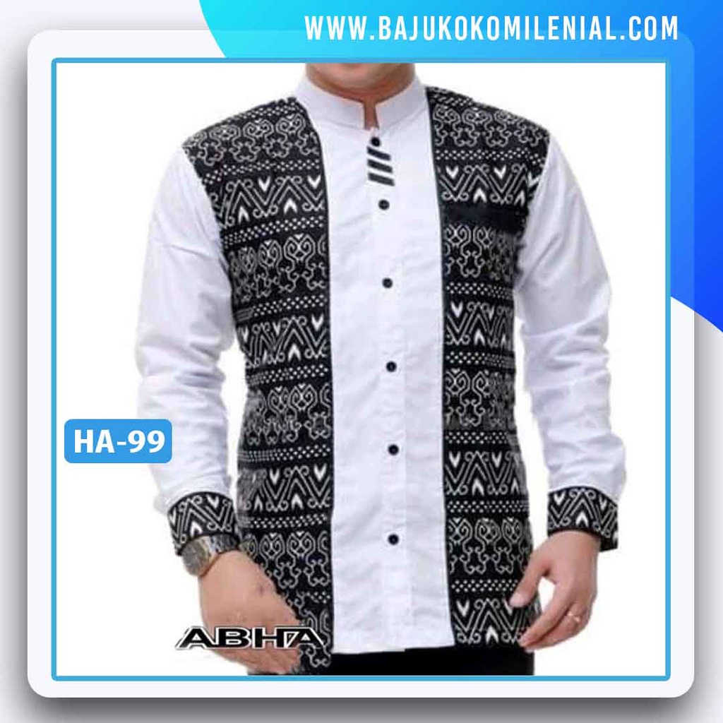Baju koko gus azmi syubbanul muslimin azzahir seragam hadroh baru