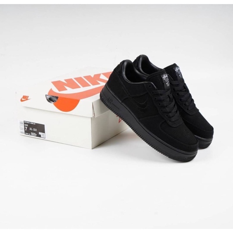 NIKE AIR FORCE1 LOW X STUSSY FOSSIL/SNEAKERS