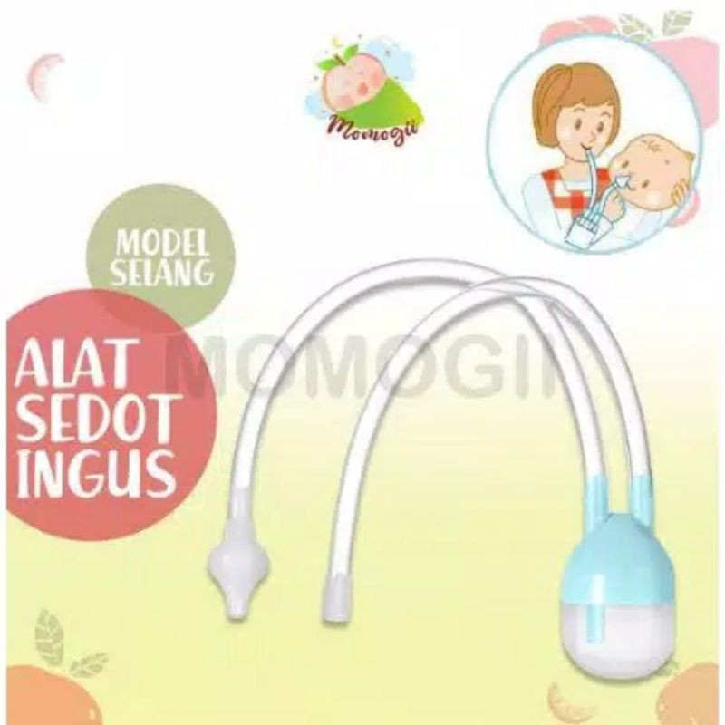 Belle Alat Sedot Ingus Manual dengan Selang dan penampung ingus Anak Bayi Silicone Silikon Karakter