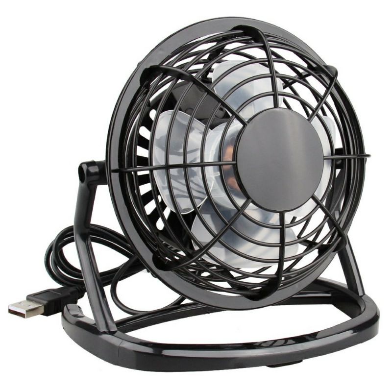 Kipas angin portable mini power usb mini fan geleng kecil