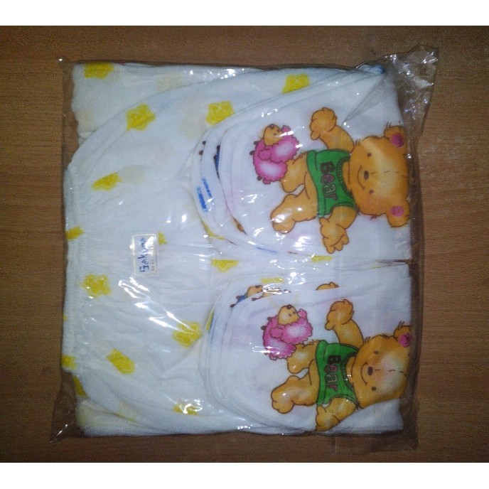 CELANA PANJANG BUNTU PUTIH Isi 12 Pcs Bahan CVC Celana Panjang Bayi Tutup Kaki / Celana Buntu / Putih Bahan TC KDE020 [500gr]