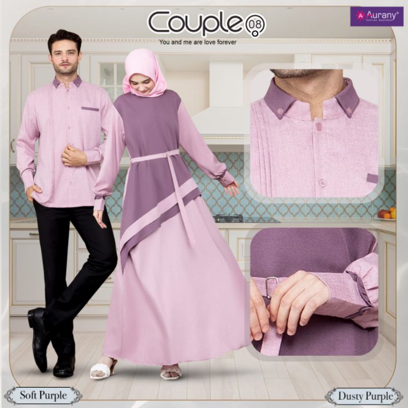 Baju dan Gamis Couple 08 Aurany [BISA COD]