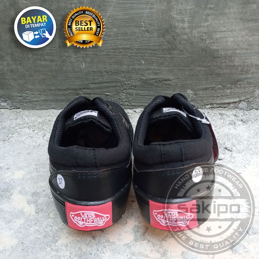 PROMO 8.8 KEMERDEKAAN SALE !! SEPATU SNEAKERS WANITA DAN PRIA REMAJA VANS OLDSKOOL VANS CACING TERMURAH TERLARIS / SEPATU SEKOLAH HITAM BERTALI / SEPATU HANG OUT / SAKIPO