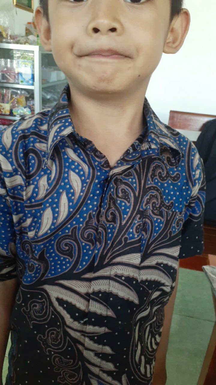 Batik Couple Keluarga Sania Ruffle Ori Ndoro Jowi Dnt Jazzy Gamis Velvet