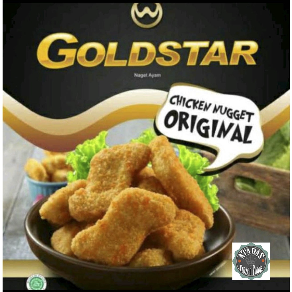 

GoldStar Chiken Nugget Original 500gr