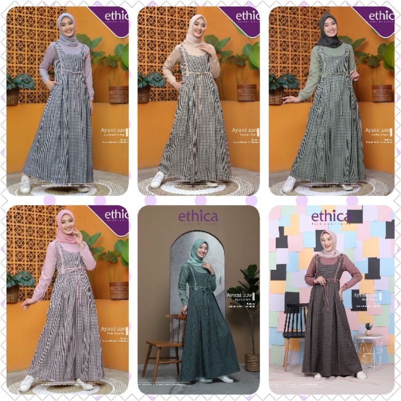 GAMIS ETHICA AYUMI 220 AQUA GREEN PINK FLAMBE INDIA TAN TURTLE GREEN ROSE TAUPE LAVENDER GREY DUSTY 