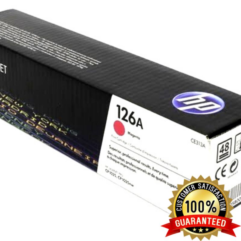 Toner HP laserjet 126a Toner HP laserjet CE313A HP 126a Magenta Catridge 126a magenta