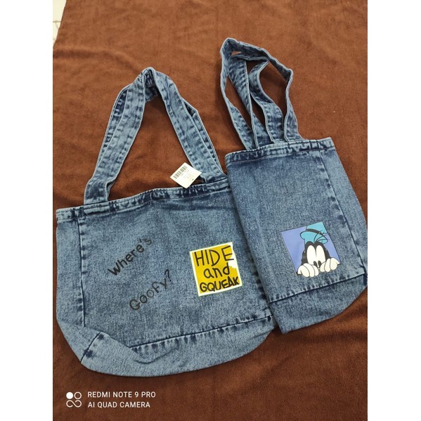 tas fashion jeans non street bergambar