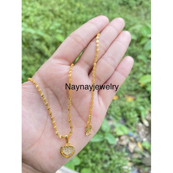 Kalung medan 45cm L.lovprmt full