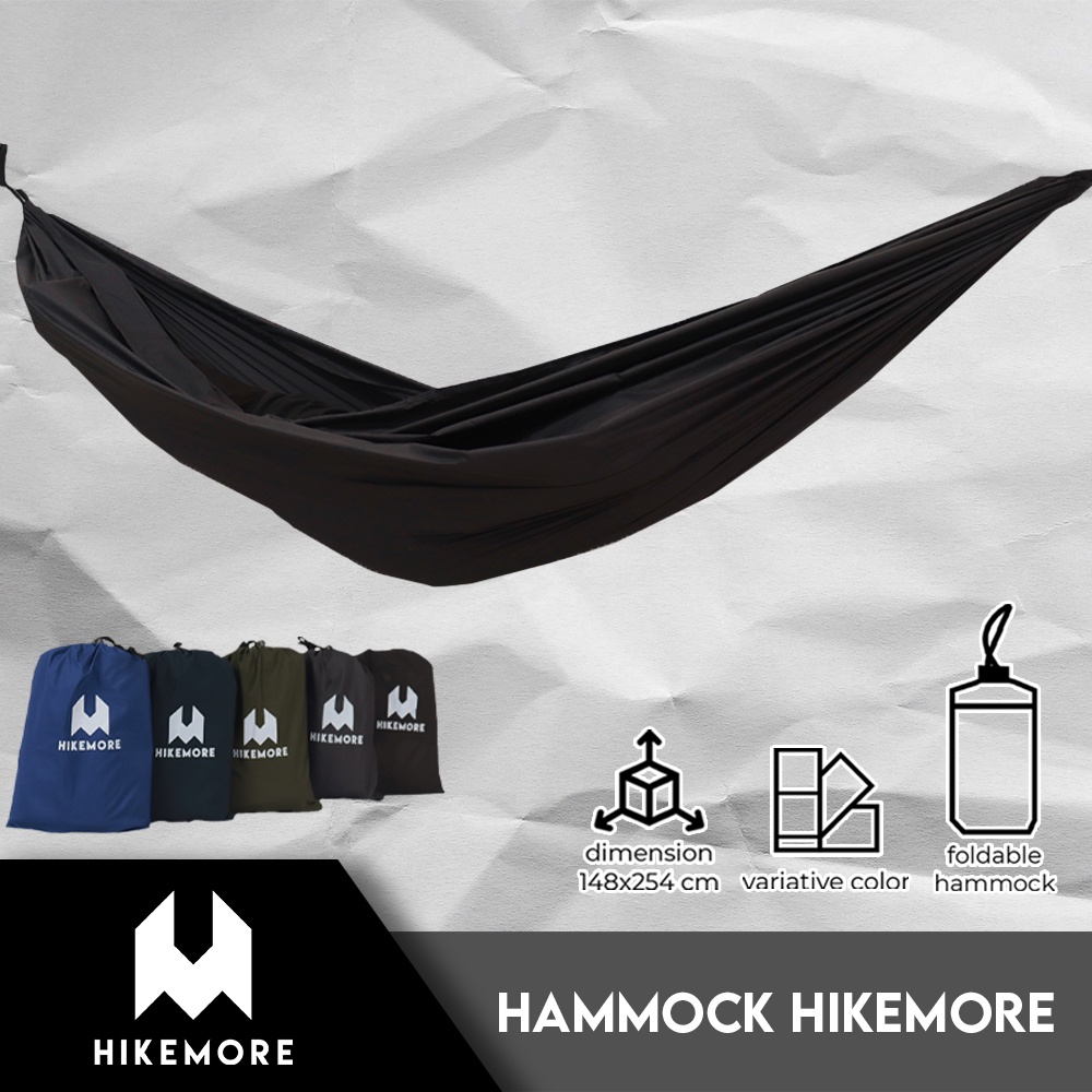 Hikemore Hammock Tempat Tidur Ayunan Gantung Original Outdoor