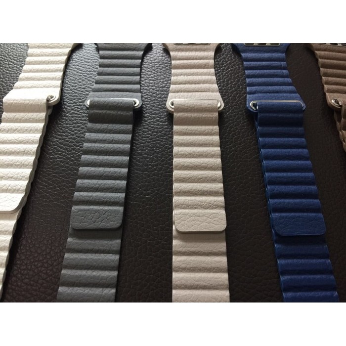 40/42mm Tali Jam Apple Watch series 1 2 3 4 iWatch Magnetic Leather Loop Strap Band