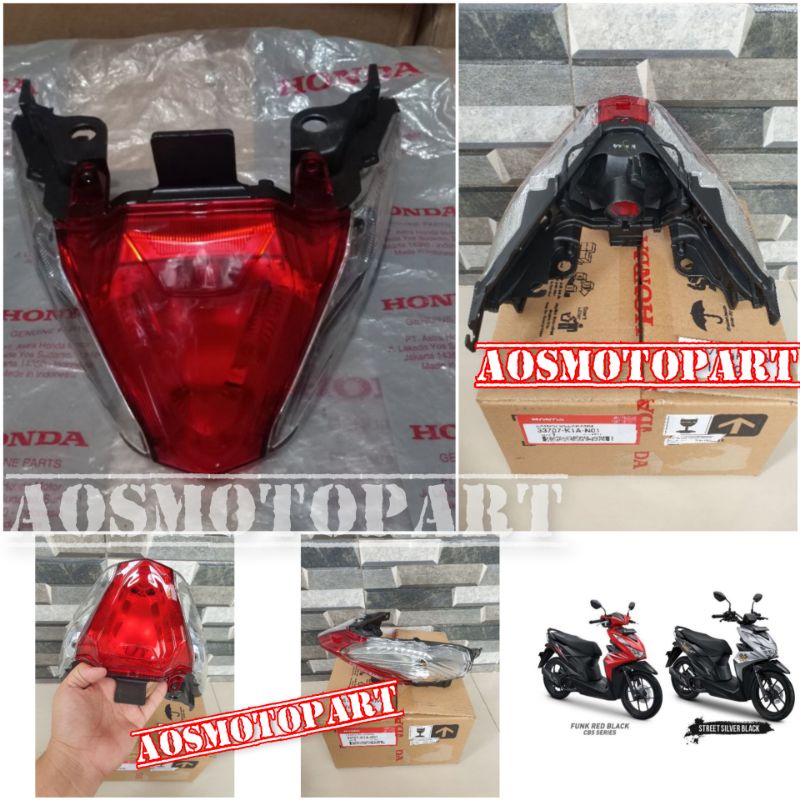 lampu stop lampu belakang beat new LED beat street new LED 2020 2021 ORI Honda AHM rumah lampu stop