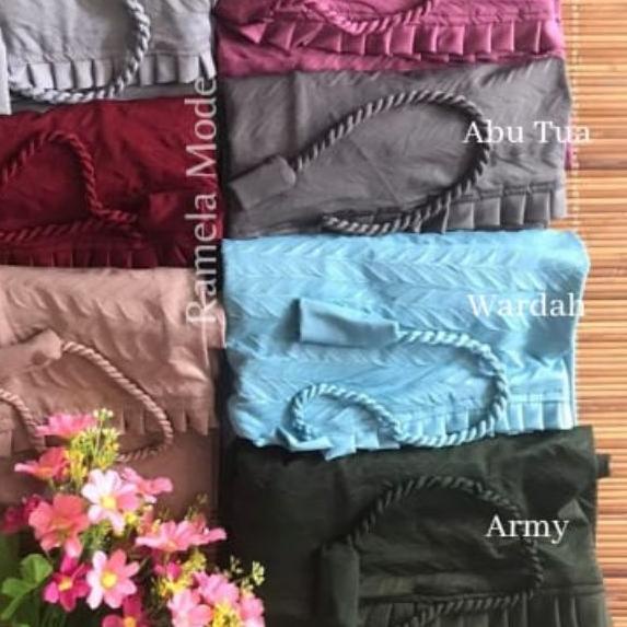 jilbab kcb plisket tali / Bergo plisket padi tali kepang / bergo maryam plisket padi / bergo plisket