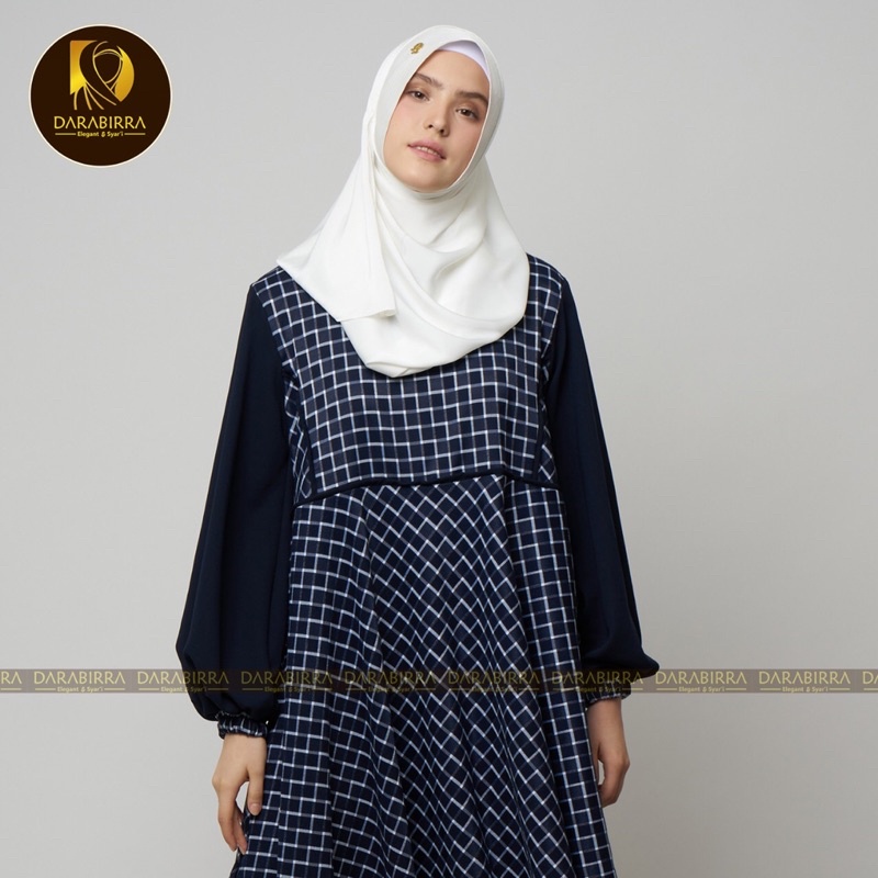 Gamis Casual Terbaru Modern Trendy Branded Darabirra Ori |Dress Fashion Muslim Wanita Mewah Modis