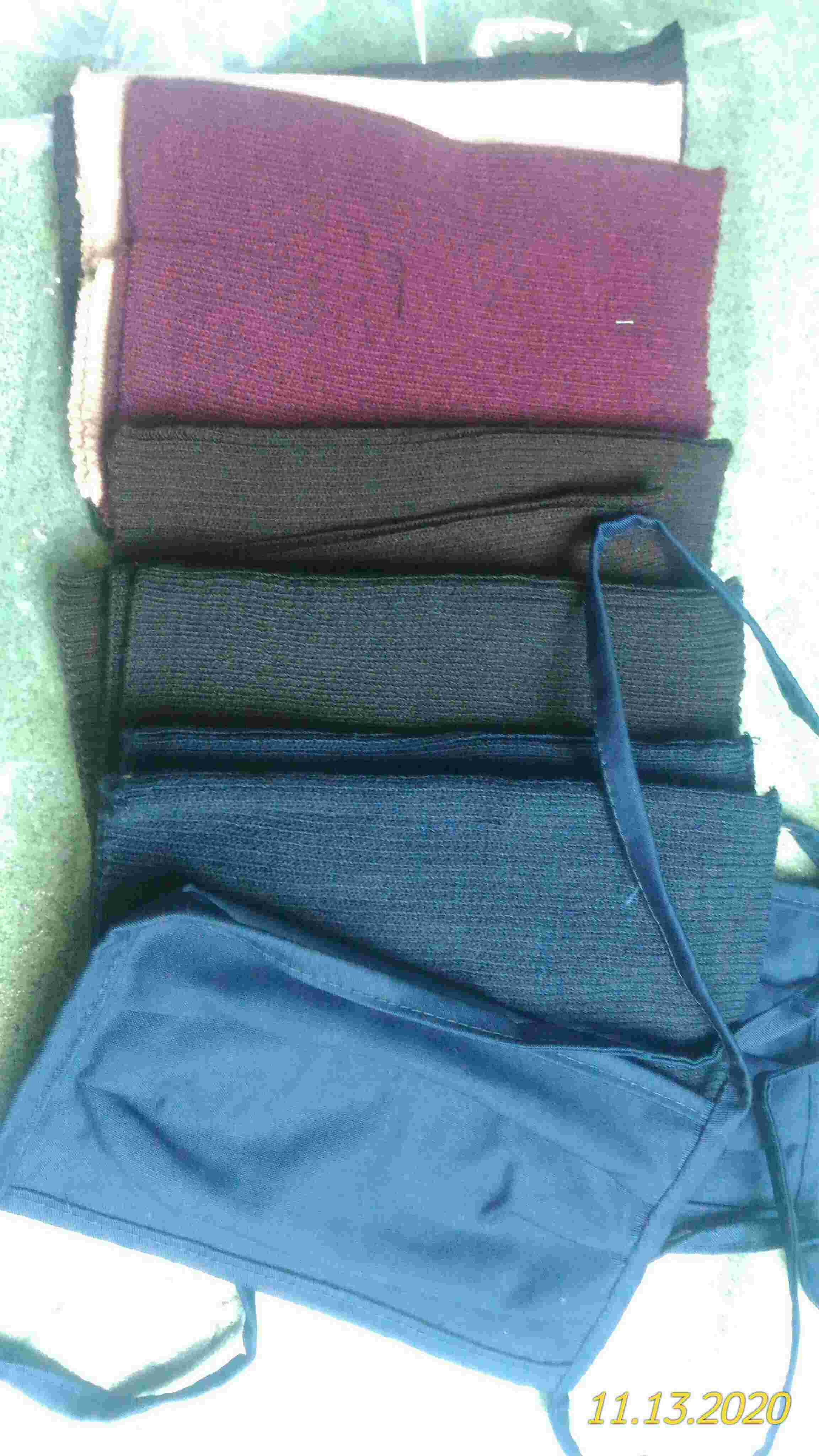 Masker Kain (10rb - 3pcs) Bahan Oxford Garansi Tebal Bisa Di Cuci