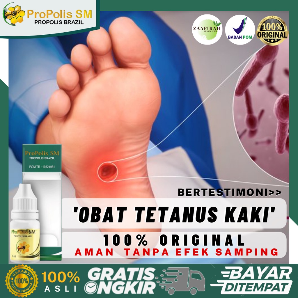 Obat Tetanus - Infeksi Luka Tetanus - Luka Tetanus Untuk Anak Dewasa - Tetanus Kaki - Luka Terkena P