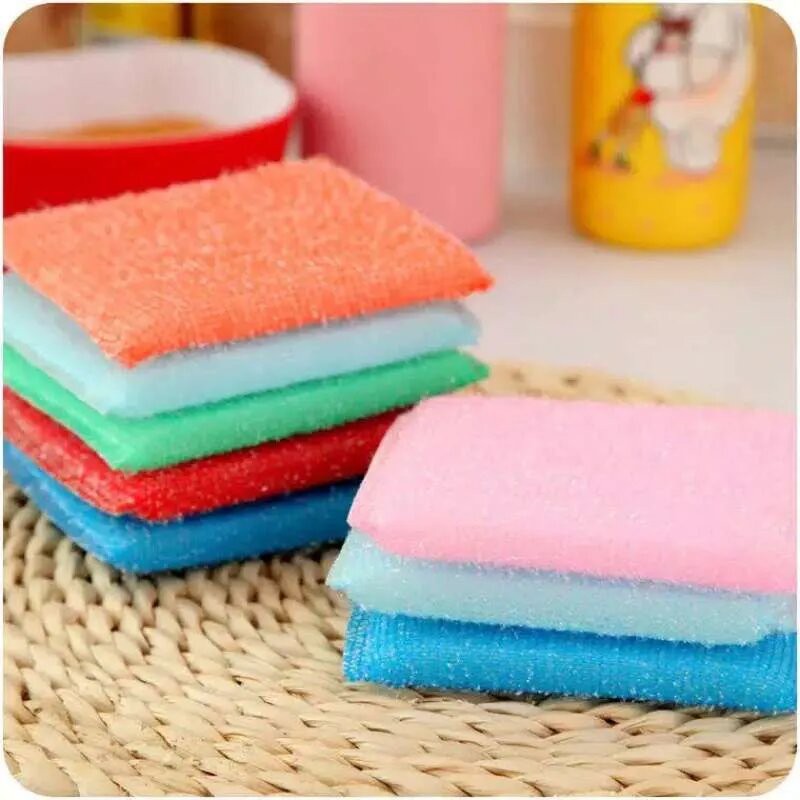 SPONS CUCI PIRING WARNA WARNI - SPON PEMBERSIH PIRING MUDAH MENYERAP AIR