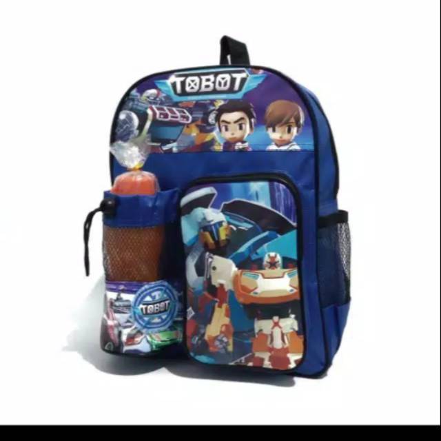 Tas Ransel Sekolah tobot gratis botol TK