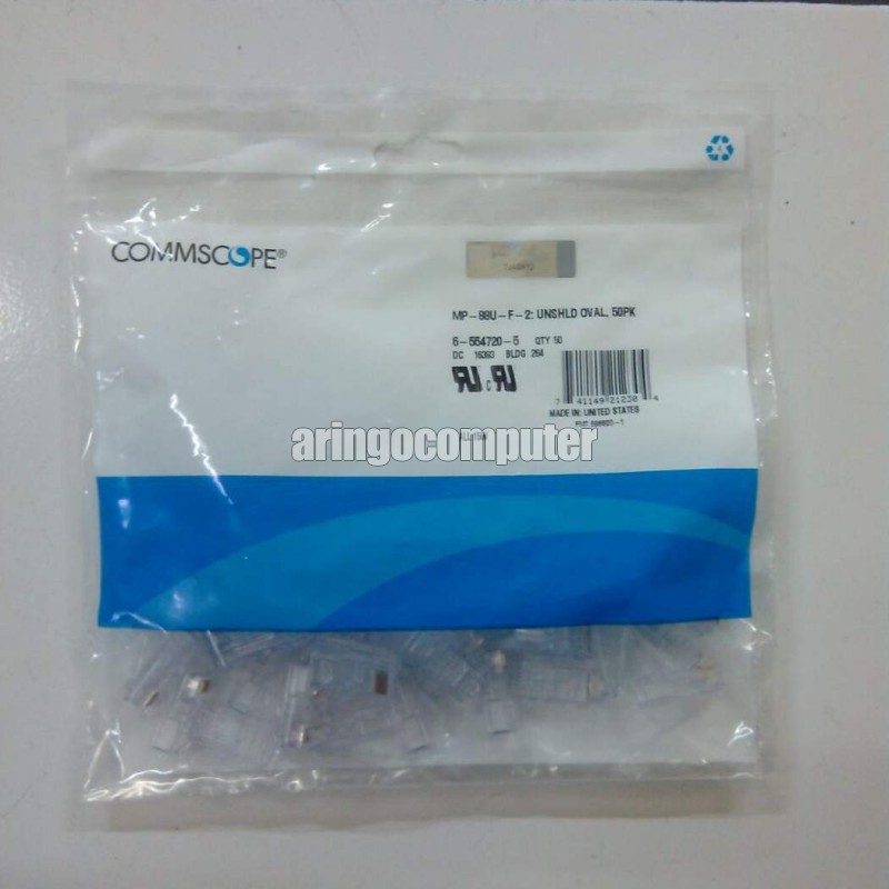 Network (Cabling) AMP (Commscope) Connector RJ45 Cat 5 Original isi 50