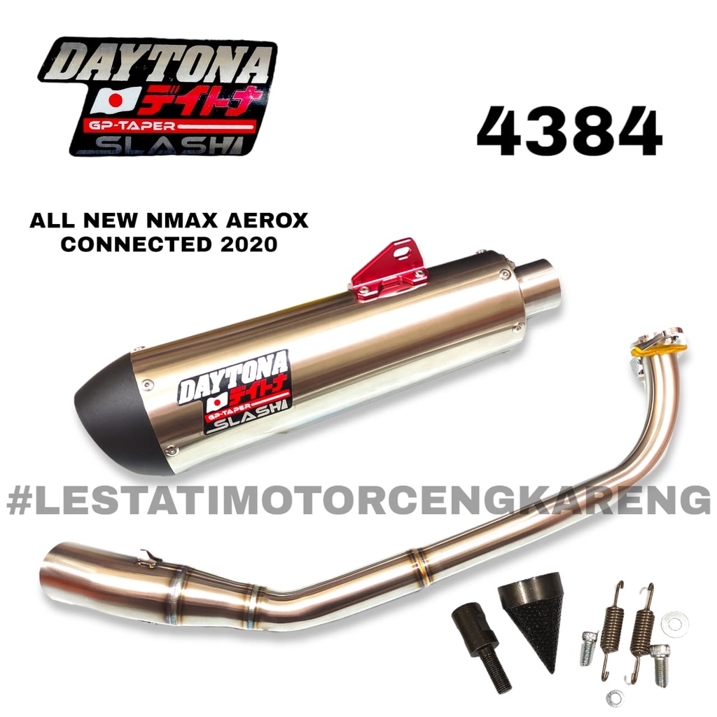 KNALPOT RACING DAYTONA GP TAPER AEROX ALL NEW AEROX NMAX 2020 4384