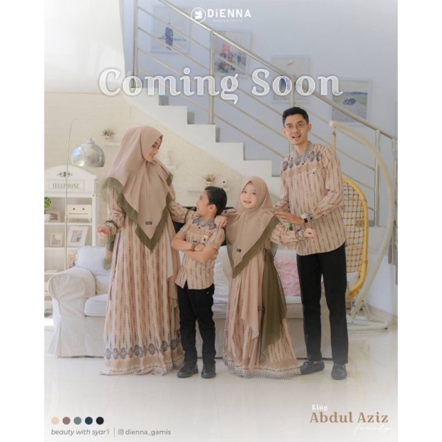 Royal Family queen mom by dienna set khimar