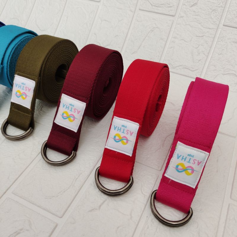 Yoga Strap / Yoga belt / Long Yoga Strap  3 meter + bonus pouch!