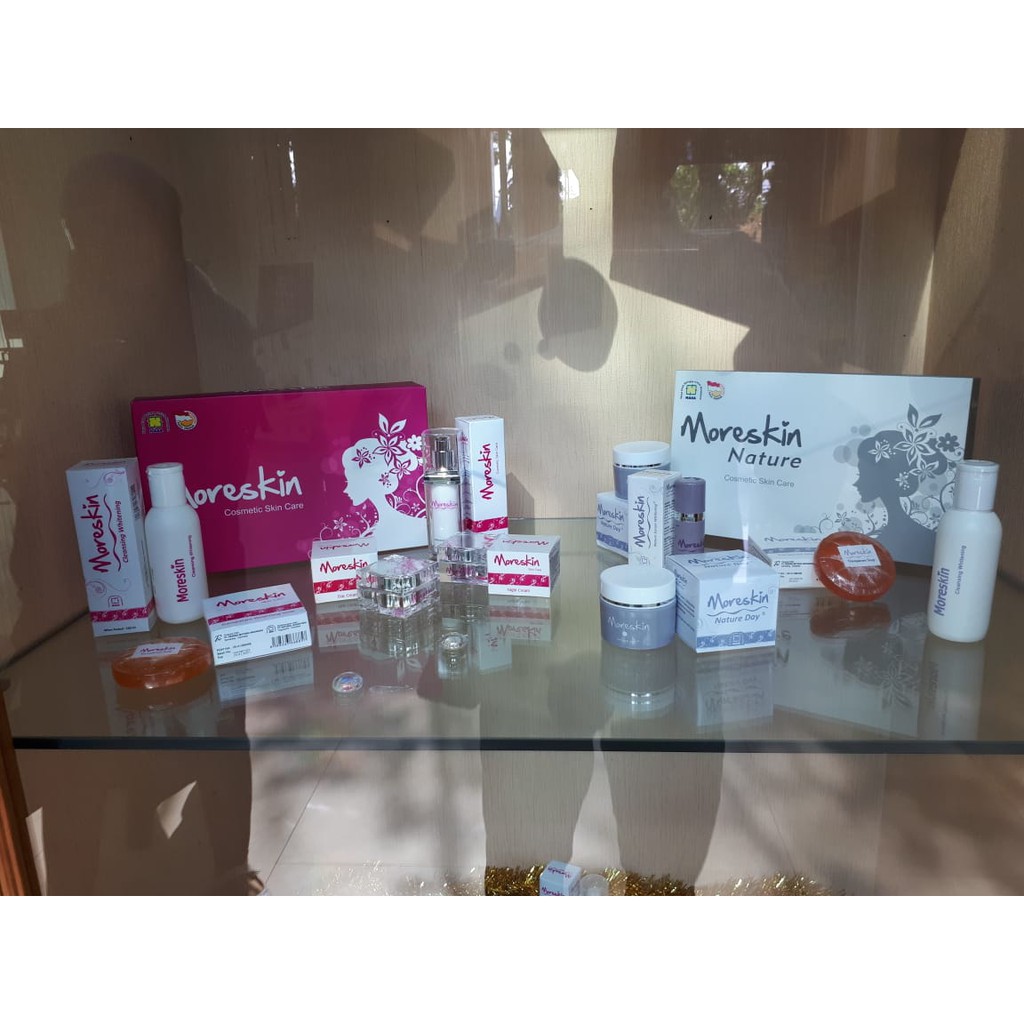 PAKET MORESKIN PINK SKIN CARE PEMUTIH WAJAH OBAT JERAWAT