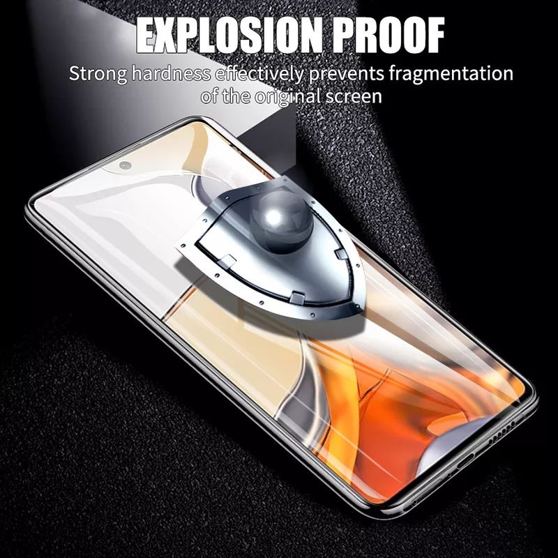 TEMPERED GLASS XIAOMI MI 11T/11T PRO 9H FULL COVER TEMPERGLASS SCREEN PRPTECTOR LAYAR