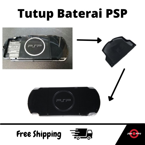 Tutup Baterai PSP Battery Batre Batere baterai PSP slim 2000 3000