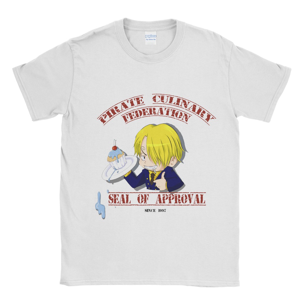 Baju Kaos Tshirt One Piece Sanji Approval