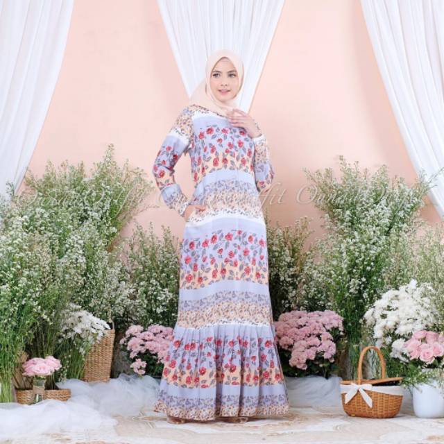 GAMIS BUNGA ,HOMEDRESS BUNGA