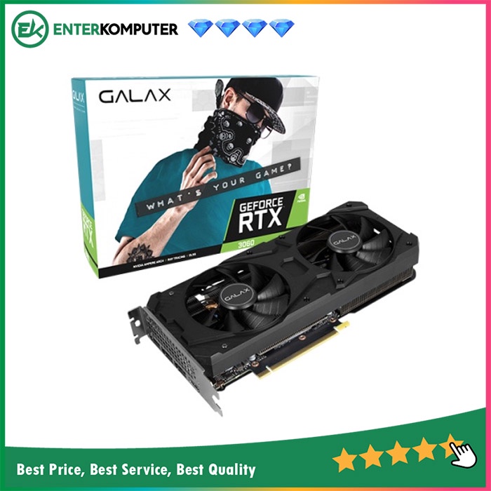 GALAX Geforce RTX 3060 12GB DDR6 (1-Click OC) - DUAL FAN