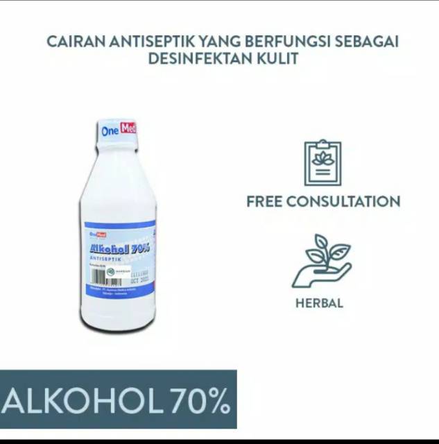 ALKOHOL 70 % 100 ML ONEMED / ANTI BAKTERI