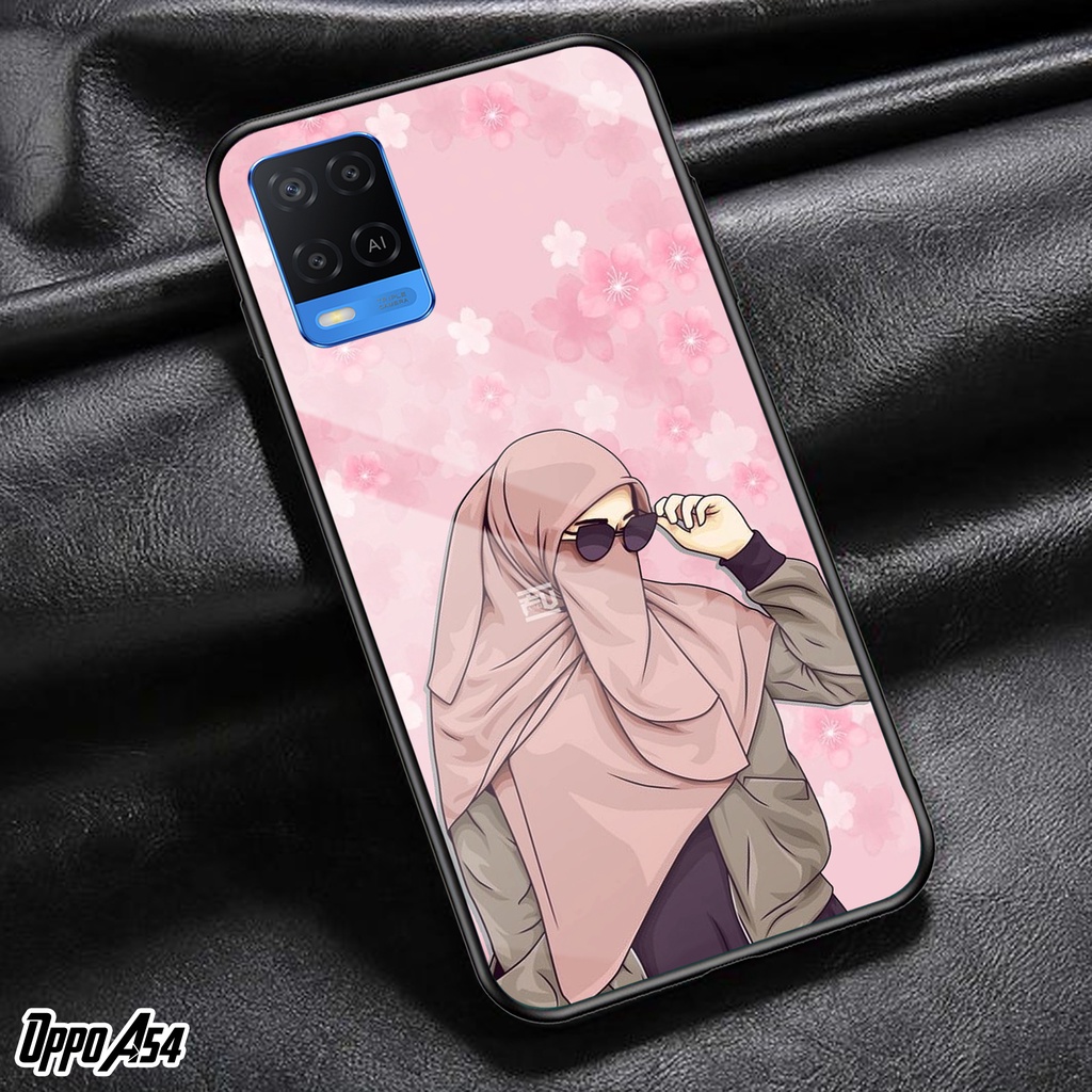 Case OPPO A54 - Casing OPPO A54 Terbaru 2021 [ MOTIF HIJAB ] AERO CASE - Silikon Hp OPPO A54 - Case 