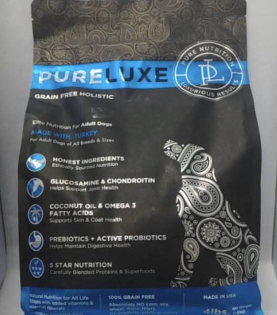 Dog Food /Makanan Anjing Pureluxe Dog Turkey 1,8kg Shopee Indonesia
