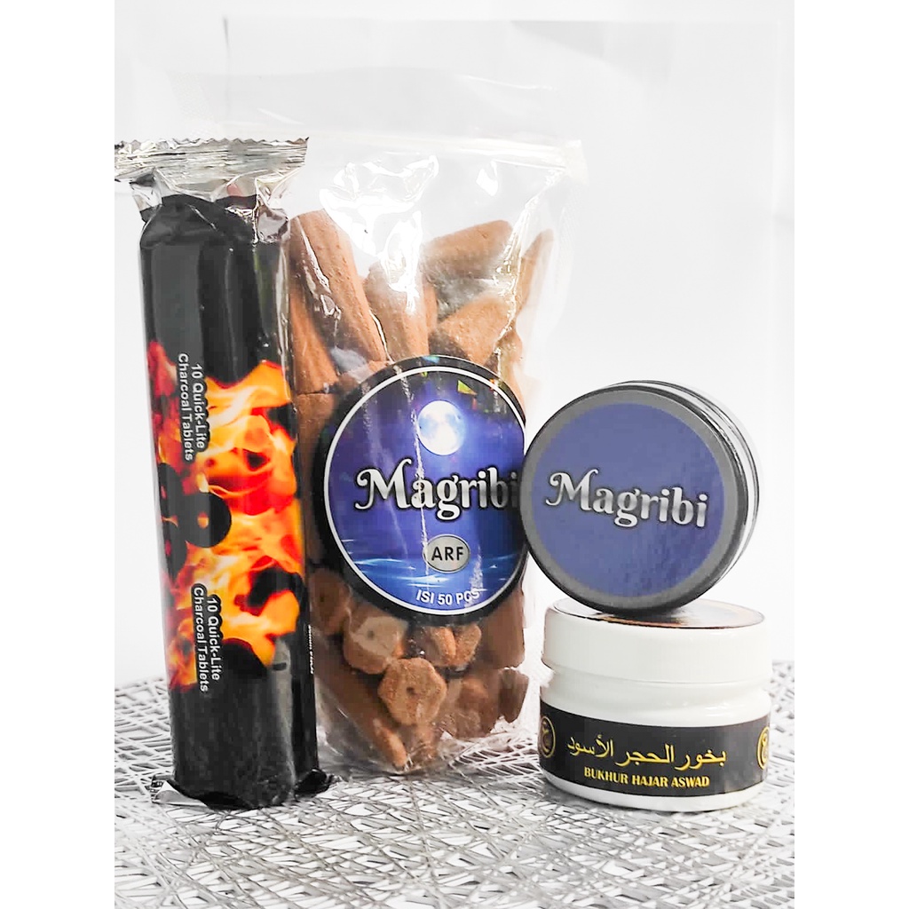 paket kombinasi dupa kerucut dua buhur bubuk dan areng magic pengharum ruangan wewangian rumah aromatherapy