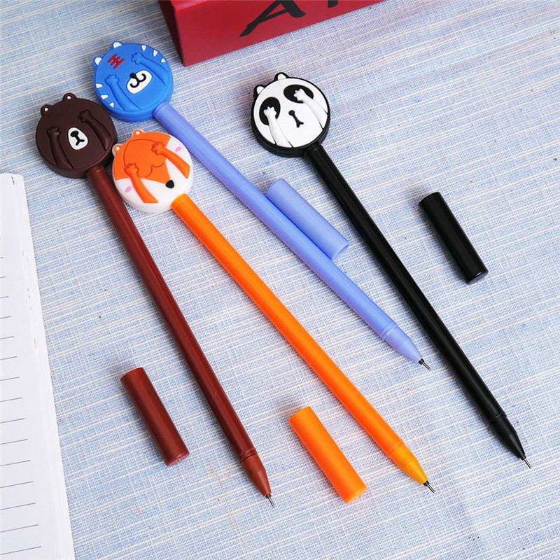 

INDORETAIL | Hot Sale Cute Kartun Hewan Gel Pena 0.38 Mm Penuh Jarum Alat Tulis Pena Tanda Tangan