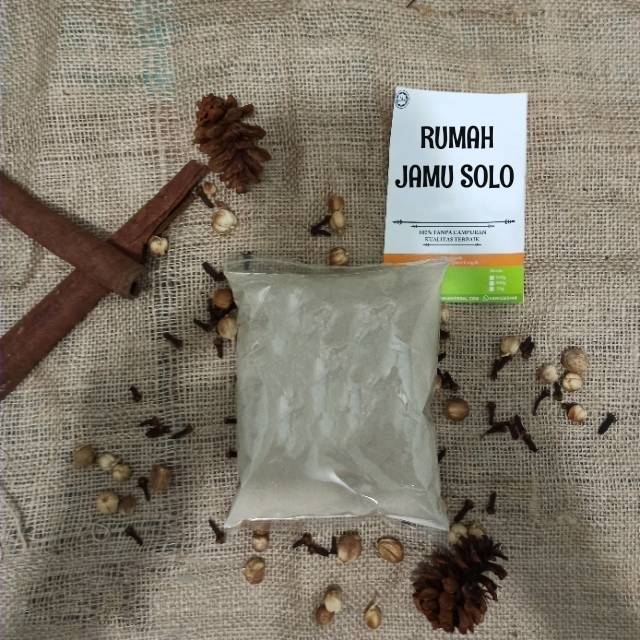 

100 gram keladi tikus bubuk