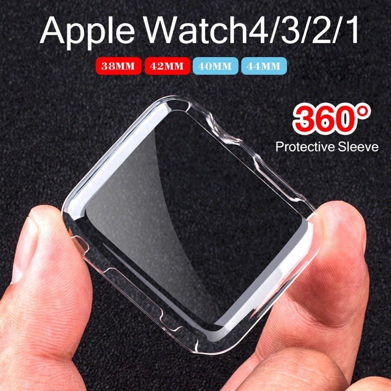 Soft Case AppleWatch Series 3, 4, 5, 6 | Pelindung Layar AppleWatch