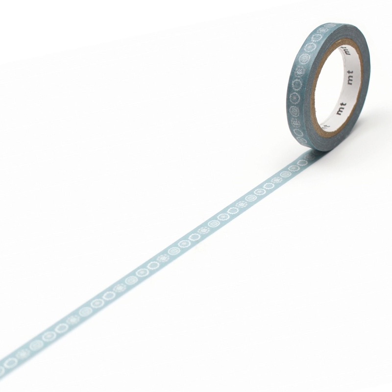 

MT x SOU•SOU Floral Embroidery Slim Washi Tape