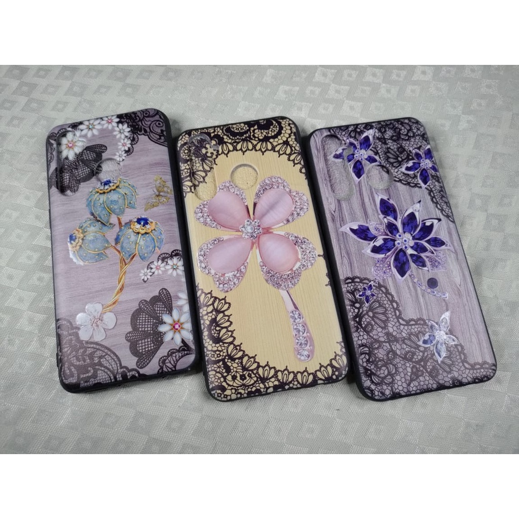 CASE KARAKTER BATIK BUNGA VIVO V15