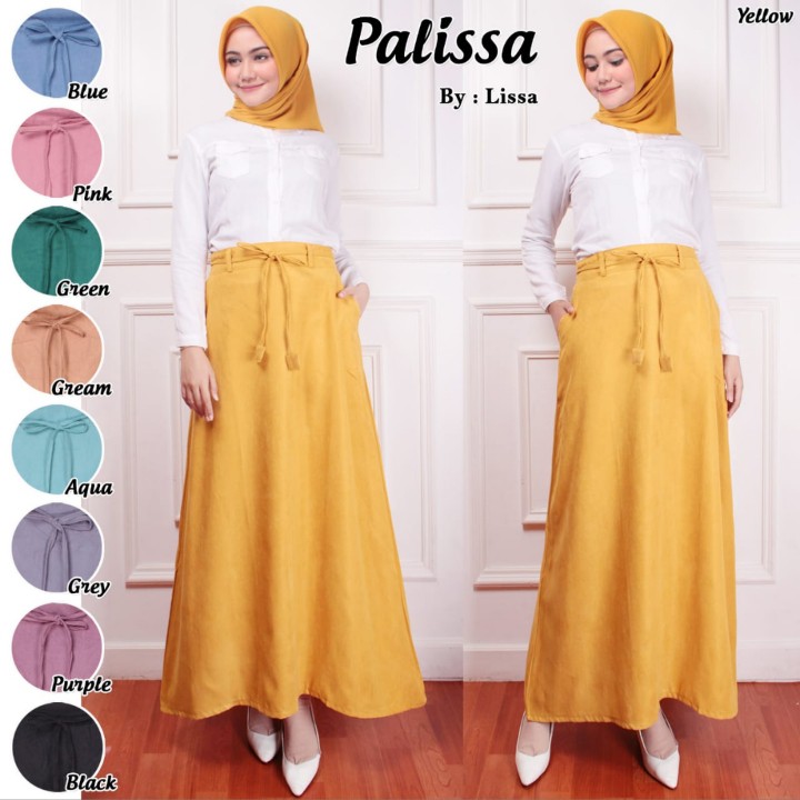 Rok A /Baby Kodoray / Rok A Bahan suede / Rok A Casual / Rok A Line Suede