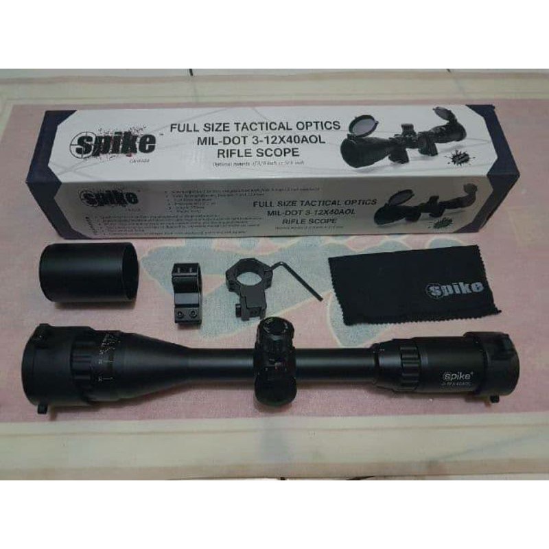 Telescope Spike 3-12x40 AOL