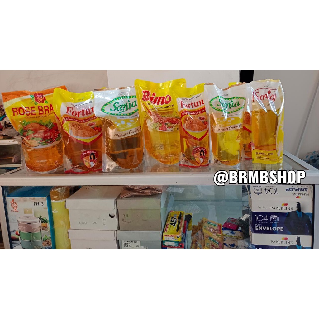 

Grosir Minyak Goreng Sovia Refill 1 Liter Kemasan Pouch