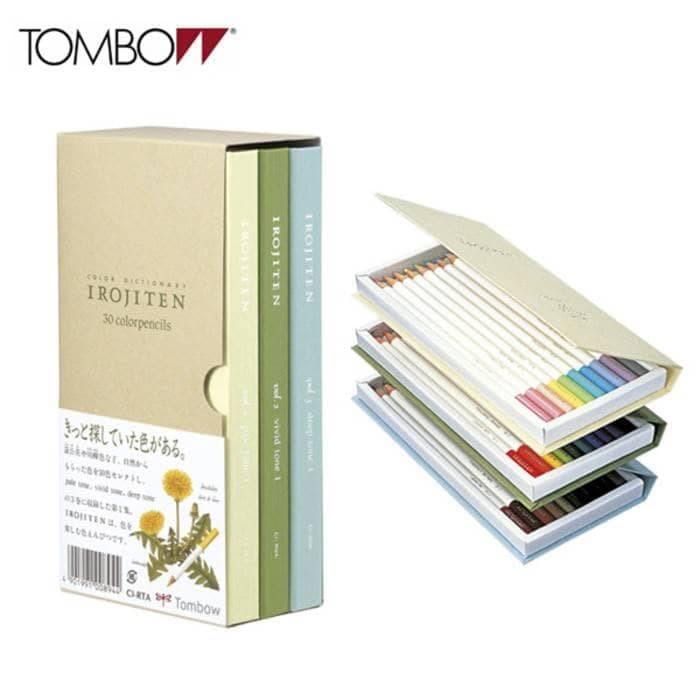 

Ready Stok Tombow Irojiten Color Pencil Set 30 Pale I Deep I Vivid I Diskon