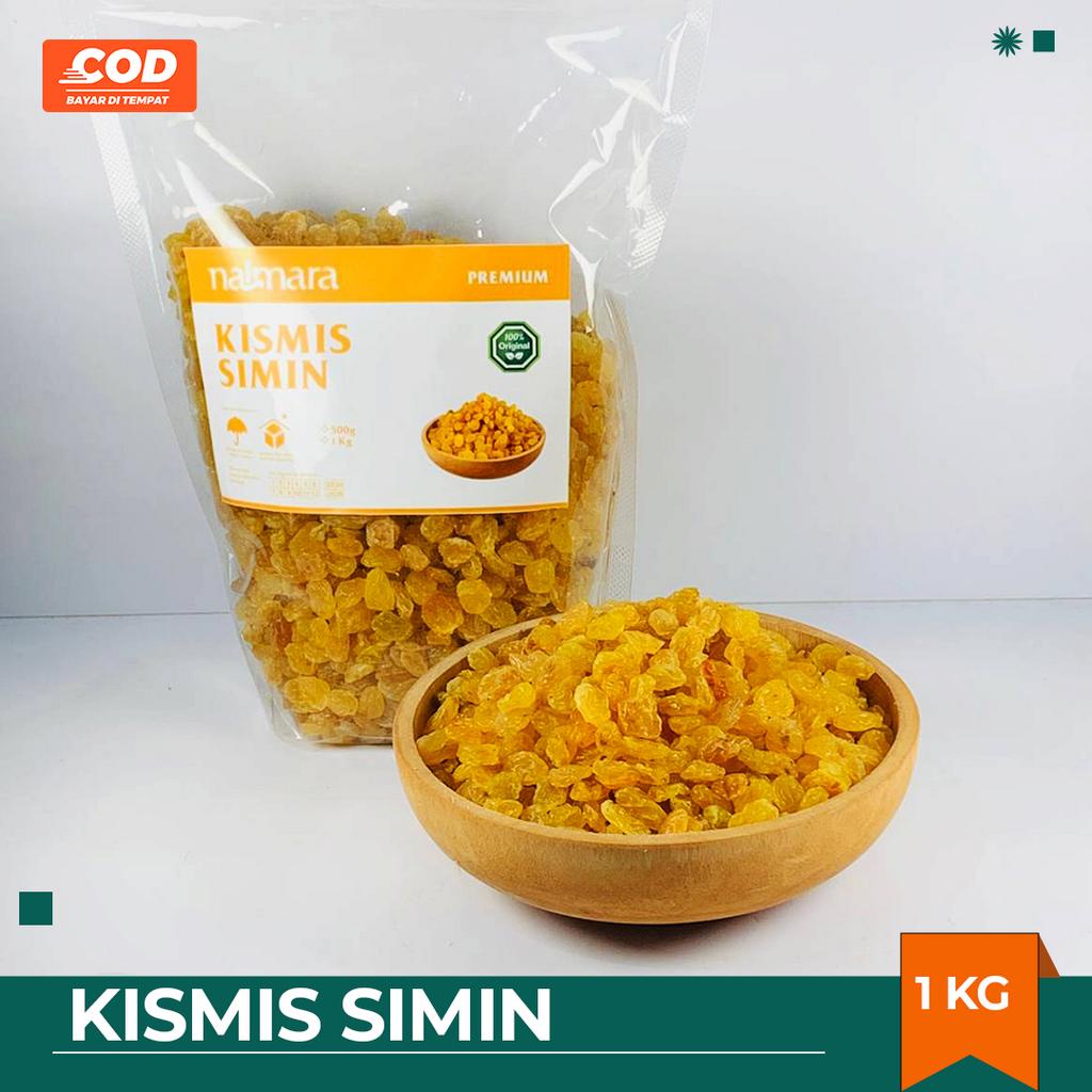 

Kismis Mutiara Golden Simin Manis Premium Organik Oleh-oleh Haji 1Kg