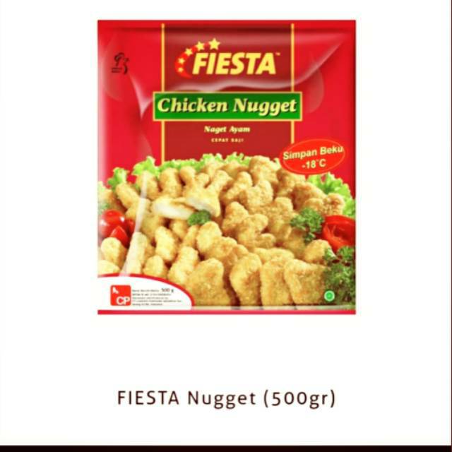 

PROMO Fiesta chicken nugget 500grm